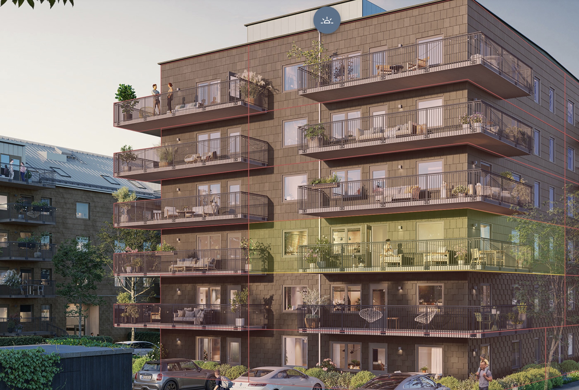 F O Peterson Kvibergsnäs bostadsprojekt Göteborg - analysplattform CRM nyproduktion